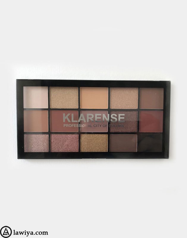 پلت سایه ۱۵ رنگ اورجینال کلارنس(KLARENSE) PALETTE