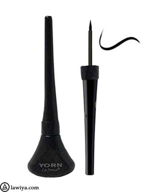 خط چشم ماژیکی ضد آب یورن مدل کوزه ای Yorn Waterproof Eyeliner