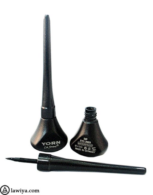 خط چشم ماژیکی ضد آب یورن مدل کوزه ای Yorn Waterproof Eyeliner