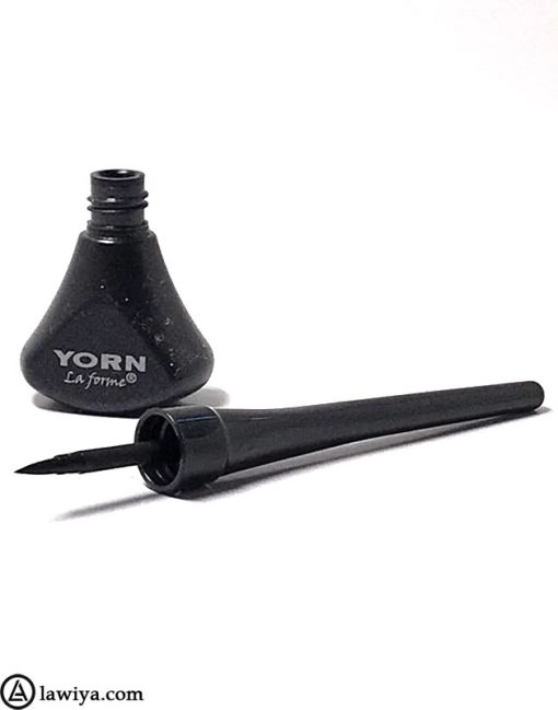 خط چشم ماژیکی ضد آب یورن مدل کوزه ای Yorn Waterproof Eyeliner