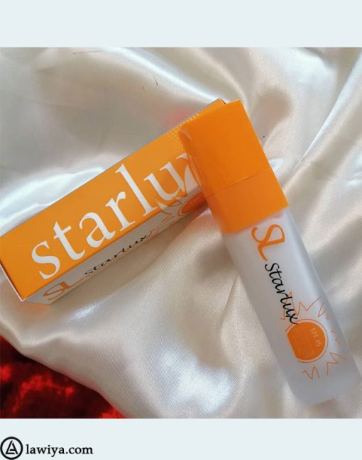 ضد آفتاب بی رنگ استارلوکس با Starlux sunscreen SPF 45