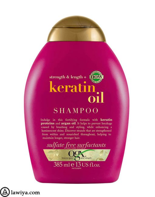 شامپو روغن کراتین (ضد شکنندگی مو) او جی ایکس Ogx Keratin Oil