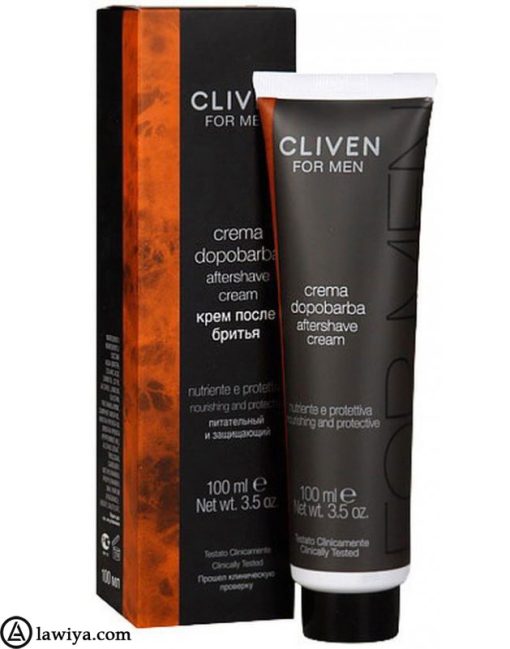 کرم افترشیو کلیون Cliven Aftershave Cream حجم 100 میلی‌لیتر