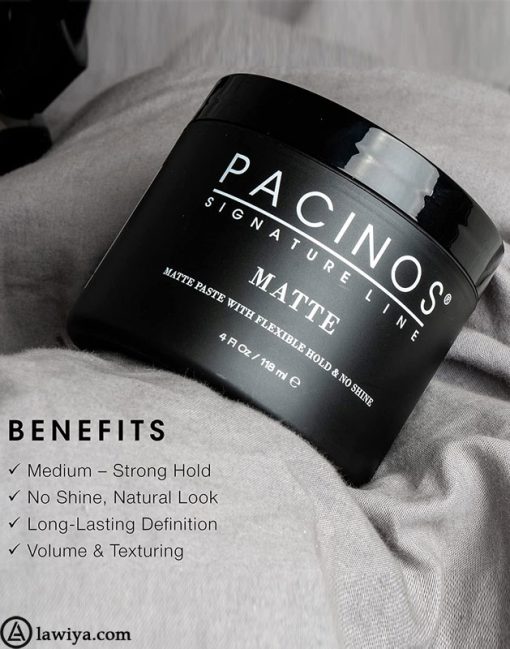 چسب موی مات پاسینوس مدل Pacinos Matte Hair Paste