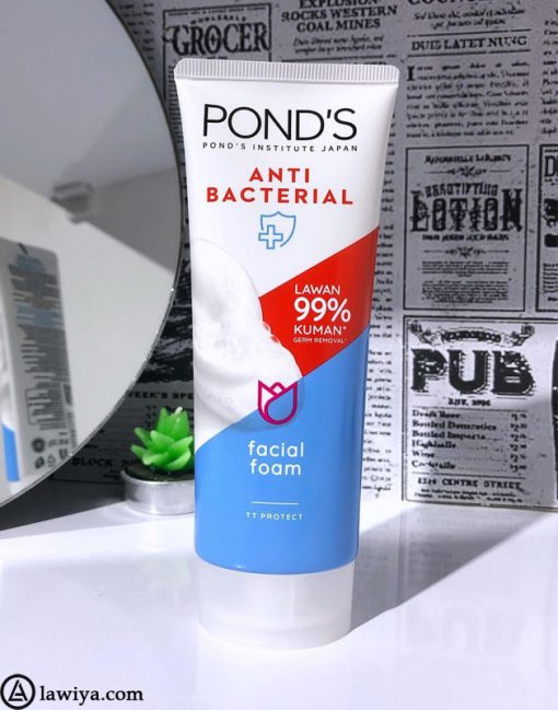 فوم شستشوی صورت ضد باکتری پوندز اصل مدل Ponds ANTI BACTERIAL