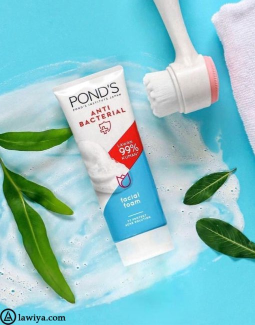 فوم شستشوی صورت ضد باکتری پوندز اصل مدل Ponds ANTI BACTERIAL