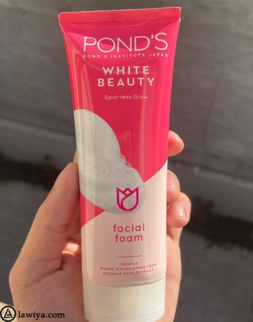 فوم شستشوی صورت روشن کننده پوندز اصل مدل Ponds BRIGHT BEAUTY