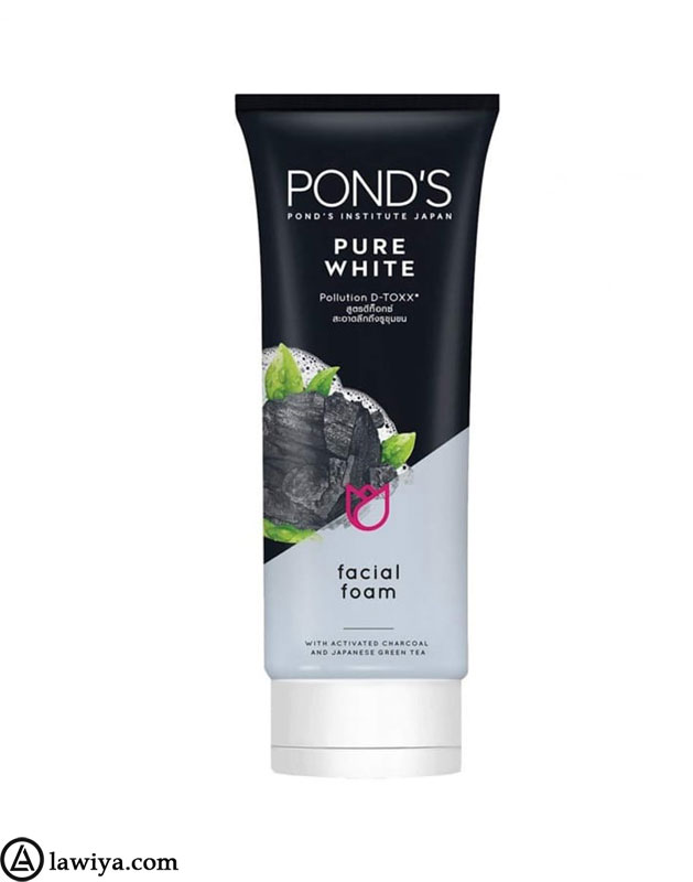 فوم شستشوی شفاف کننده و روشن کننده پوندز اصل آمریکا مدل Ponds Pure White