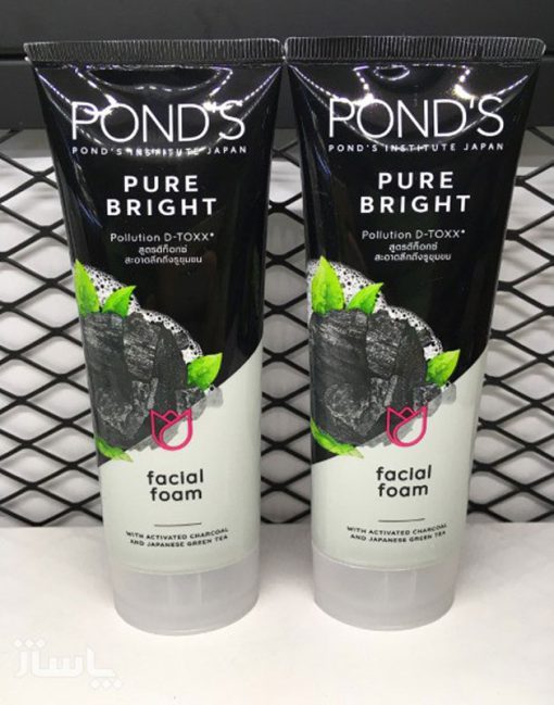 فوم شستشوی شفاف کننده و روشن کننده پوندز اصل آمریکا مدل Ponds Pure White