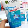 ژل شستشوی پوست چرب سه در یک گارنیر اصل مدل Garnier Saf & temiz