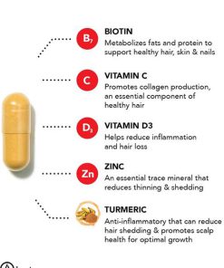 قرص تقویت کننده مو هیرتامین اصل آمریکا (Advanced Formula Hair Vitamin Hairtamin)