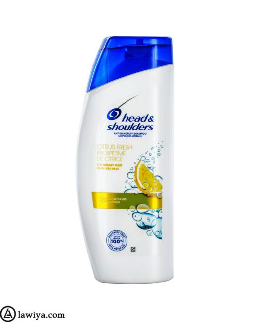 شامپو ضد شوره موهای چرب لیمویی هد اند شولدرز head & shoulders اصل آلمان مدل Citrus Fresh