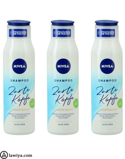 شامپو موهای ظریف نیوآ مدل آلوئه ورا NIVEA Delicate Heads Shampoo7