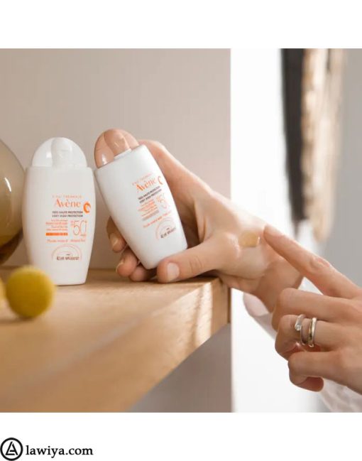 ضد آفتاب اون فلوییدی مینرال بی رنگ +SPF 50 ا Avene Tinted Mineral Fluid Sunscreen