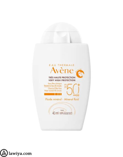 ضد آفتاب اون فلوییدی مینرال بی رنگ +SPF 50 ا Avene Tinted Mineral Fluid Sunscreen