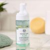 فوم شستشو صورت بادی شاپ مدل آلوئه ورا اصل انگلستان Body Shop Aloe Foaming Wash4