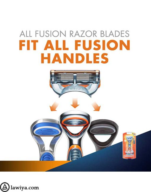 خود تراش ژیلت مدل فیوژن پاور اصل Gillette Fusion Power shaving Razor