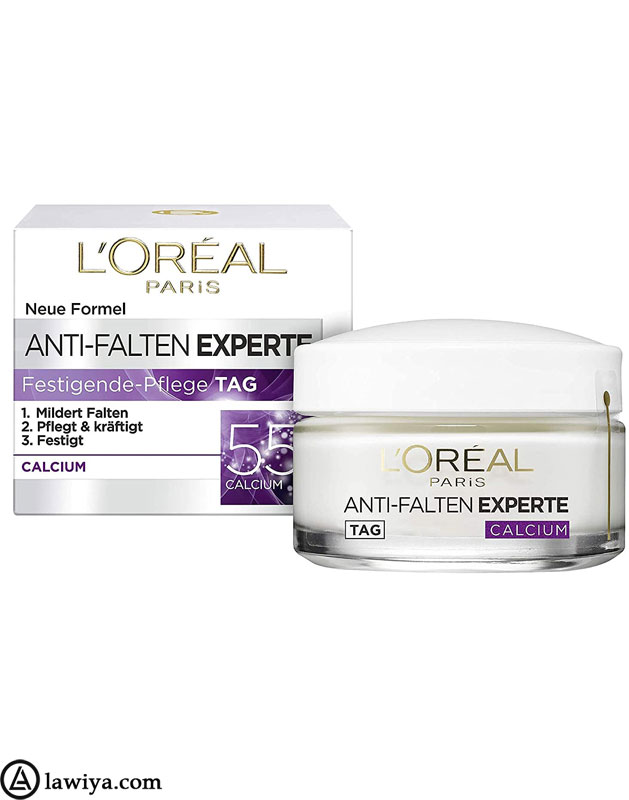 کرم تخصصی ضد چروک لورال بالای 55 سال اصل آلمان Loreal anti-falten experte cream +55