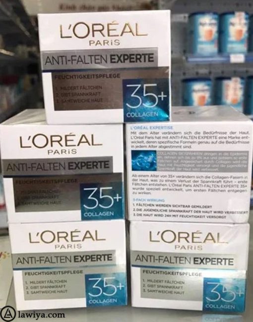 کرم تخصصی ضد چروک لورال بالای 35 سال اصل آلمان Loreal anti-falten experte cream +359