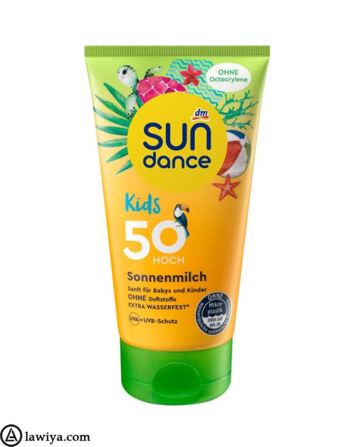 لوسیون ضد آفتاب کودکان سان دنس اصل آلمان SUNDANCE Sonnenmilch Kids1