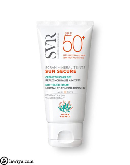 کرم ضد آفتاب رنگی اس وی آر مینرال اصل فرانسه SVR Écran Minéral Teinté SPF 501