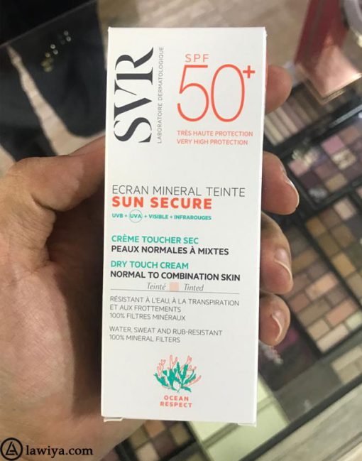 کرم ضد آفتاب رنگی اس وی آر مینرال اصل فرانسه SVR Écran Minéral Teinté SPF 507