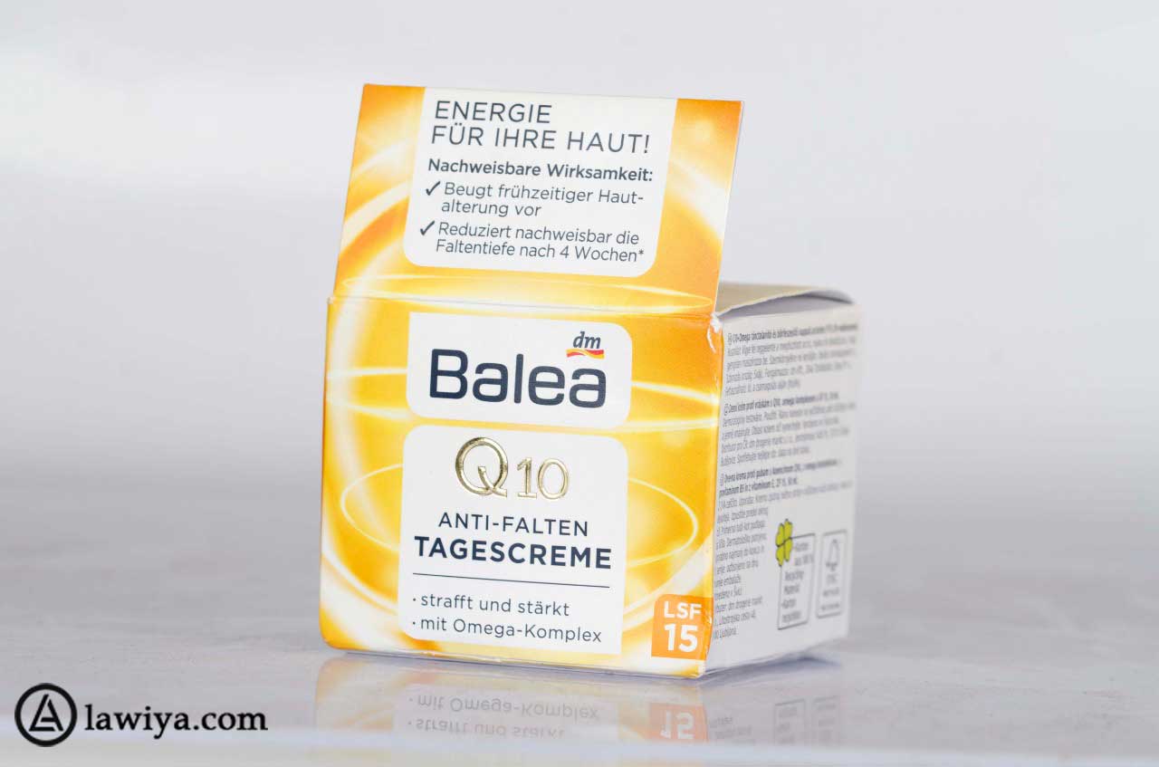 توضیحات و معرفی کامل کرم روز ضد چروک کیوتن باله آ اصل آلمان | Balea Q10 Anti-Falten Tagescreme LSF15