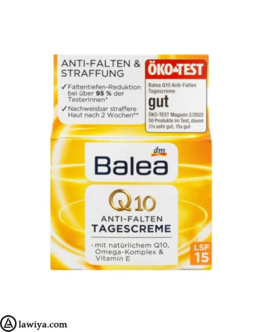 توضیحات و معرفی کامل کرم روز ضد چروک کیوتن باله آ اصل آلمان | Balea Q10 Anti-Falten Tagescreme LSF15