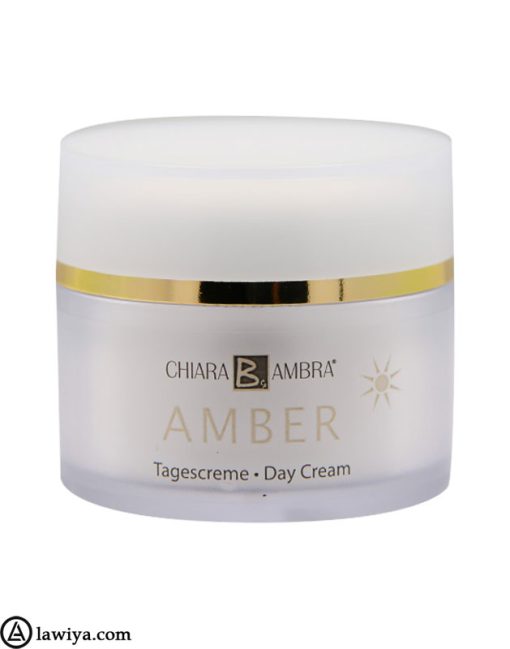 کرم روز ضد چین و چروک کیارا آمبرا مدل آمبر اصل آلمان Chiara Ambra Amber Day Cream2