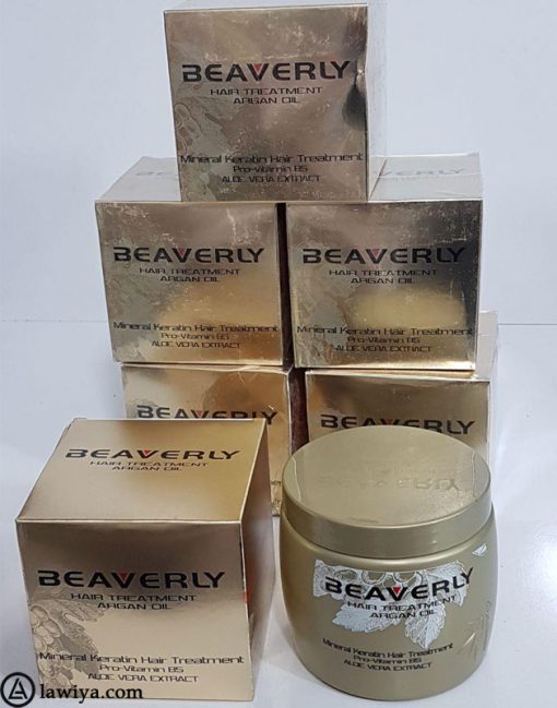 ماسک موی کراتینه دار بیورلی اصل انگلیس beaverly hair treatment argan oil8