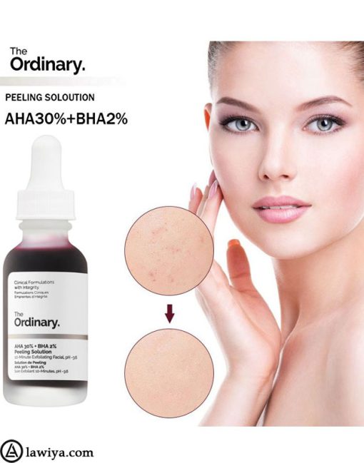 سرم پیلینگ (قرمز) و لایه بردار اوردینری اصل کانادا The Ordinary AHA 30% + BHA 2% Peeling Solution12