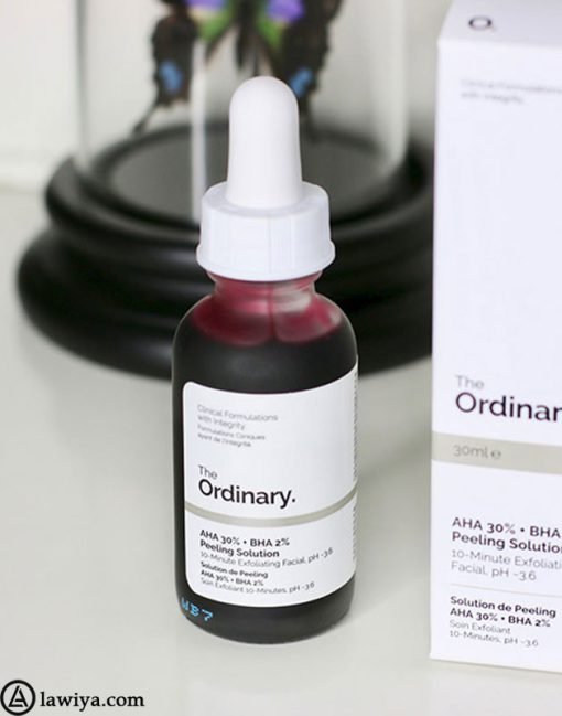 سرم پیلینگ (قرمز) و لایه بردار اوردینری اصل کانادا The Ordinary AHA 30% + BHA 2% Peeling Solution7