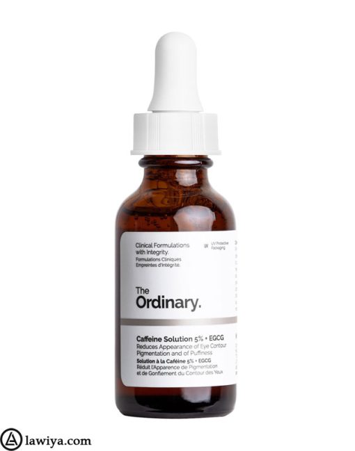 سرم دور چشم ضد تیرگی و پف کافئین ۵% اوردینری اصل کانادا The Ordinary Caffeine Solition 5%+EGCG1