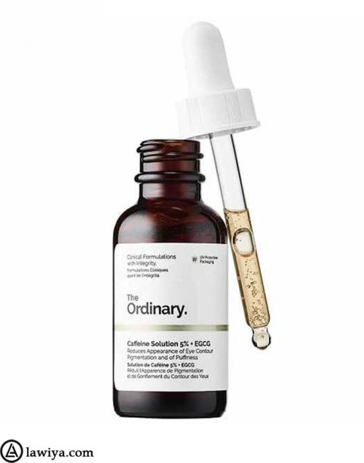 سرم دور چشم ضد تیرگی و پف کافئین ۵% اوردینری اصل کانادا The Ordinary Caffeine Solition 5%+EGCG2