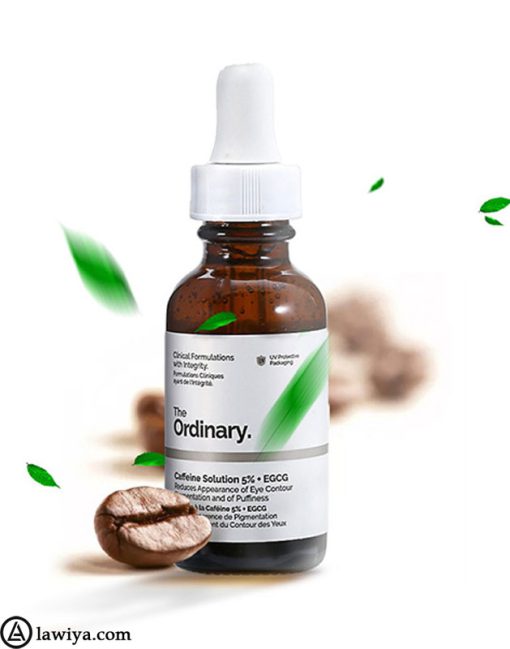 سرم دور چشم ضد تیرگی و پف کافئین ۵% اوردینری اصل کانادا The Ordinary Caffeine Solition 5%+EGCG8