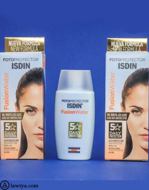 ضد آفتاب ایزدین مدل فیوژن واتر اصل اسپانیا Fotoprotector ISDIN Fusion Water SPF +504