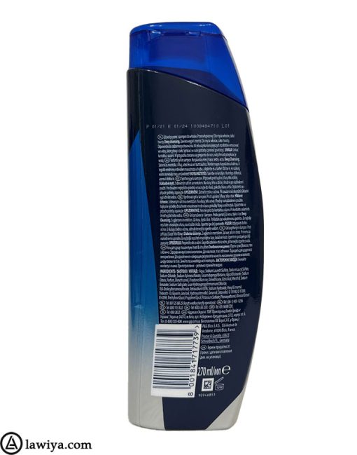 شامپو سر و بدن هد اند شولدرز مدل پاک کننده عمیق اصل آلمان Head & Shoulders DEEP CLEANSING2