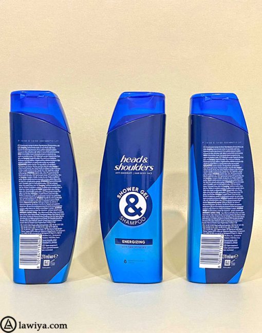 شامپو سر و بدن هد اند شولدرز مدل Energizing اصل آلمان Head & Shoulders Energizing4