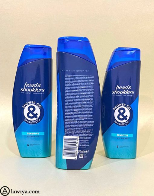 شامپو سر و بدن هد اند شولدرز مدل Sensitive اصل آلمان Head & Shoulders Sensitive4