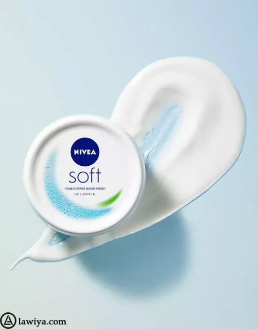 کرم مرطوب کننده دست و صورت سافت نیوآ اصل آلمان Nivea soft5