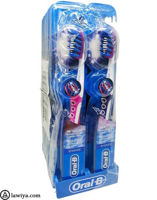 مسواک اورال بی سری Pro Flex مدل 3D White Luxe اصل Oral-B 3D White Luxe Pro Flex9