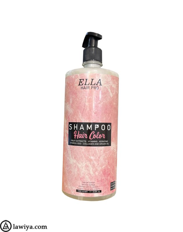 شامپو کراتینه موهای رنگ شده الا ساخت ایتالیا_ Ella hair pro hair color shampoo