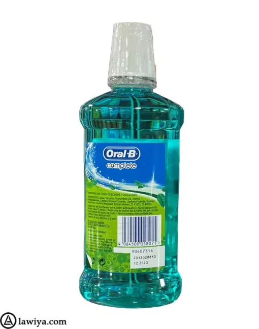 دهان شویه complete اورال بی _ ORAL-B complete mouthwash2