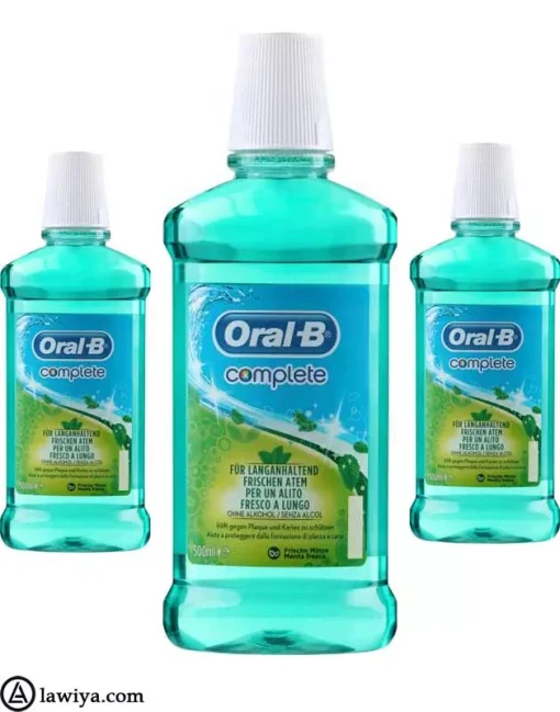 دهان شویه complete اورال بی _ ORAL-B complete mouthwash4