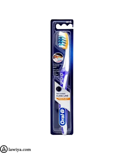 مسواک اورال بی سری pro-flex مدل clinic line اصل _ Oral-B clinic line Pro flex