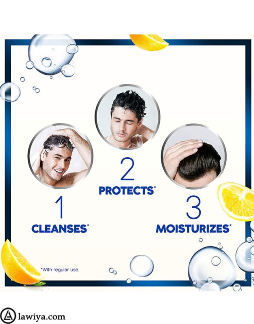 شامپو ضد شوره موهای چرب لیمویی هد اند شولدرز اصل فرانسه _ head and shoulders مدل Citrus Fresh10