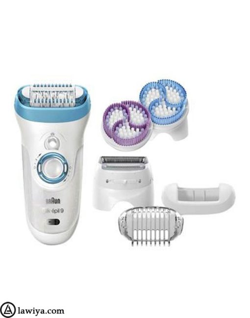 اپیلاتور براون اصل المان سری skil.epil9 مدل Braun epilator series skil.epil9 model 961e - 961e