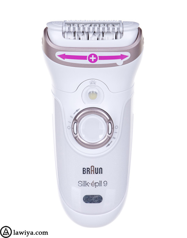 اپیلاتور براون اصل المان سری skil.epil9 مدل Braun epilator series skil.epil9 model 961e - 961e