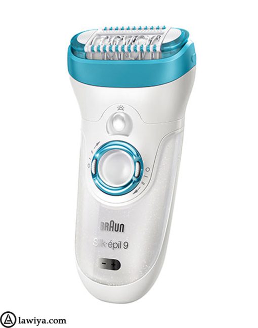 اپیلاتور براون اصل المان سری skil.epil9 مدل Braun epilator series skil.epil9 model 961e - 961e