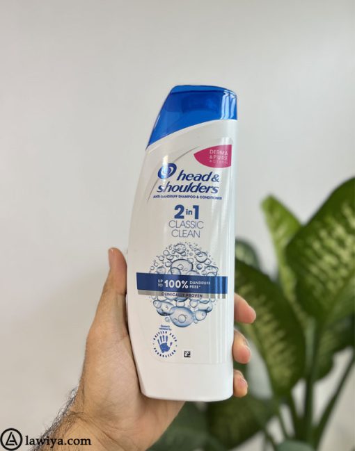 شامپو هد اند شولدرز مدل کلاسیک 2 در 1 اصل فرانسه - Head and Shoulders 2 in 1 Classic Clean